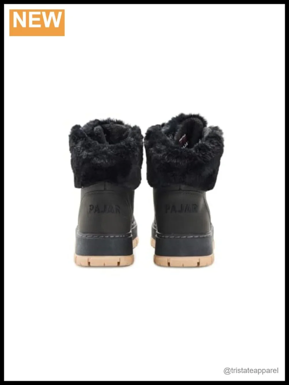PAJAR Chalet Waterproof Snow Boots -30°C Nubuck Leather Calf High Lace Up
